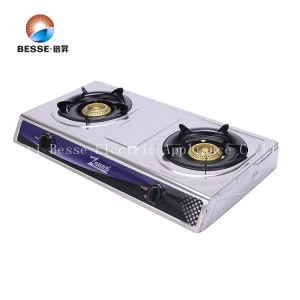 Besse Brand Gasskomfyr Bord Stål komfyr