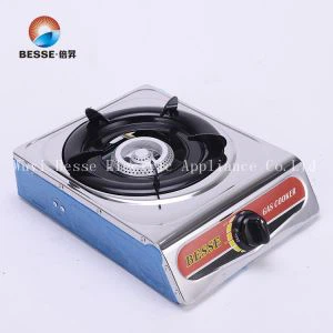 Grunnleggende gass komfyr komfyr av rustfritt stål